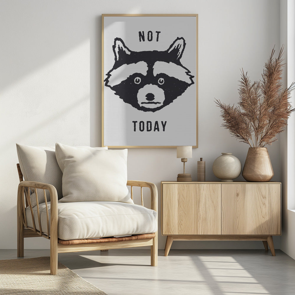 Niet vandaag | Poster