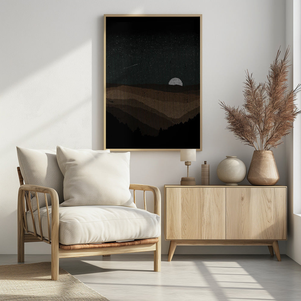 Maanopkomst | Poster