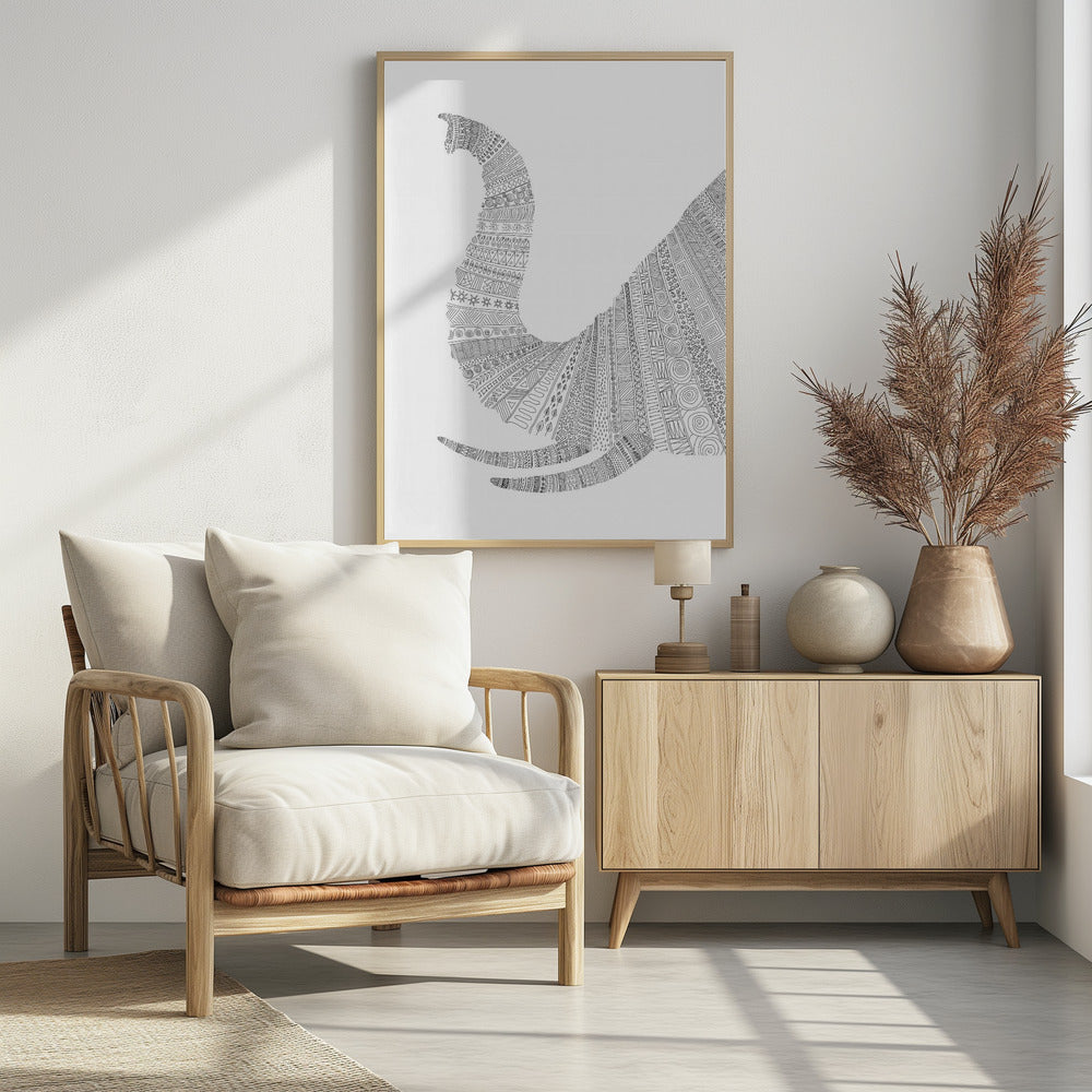 Olifant nr. 3 | Poster