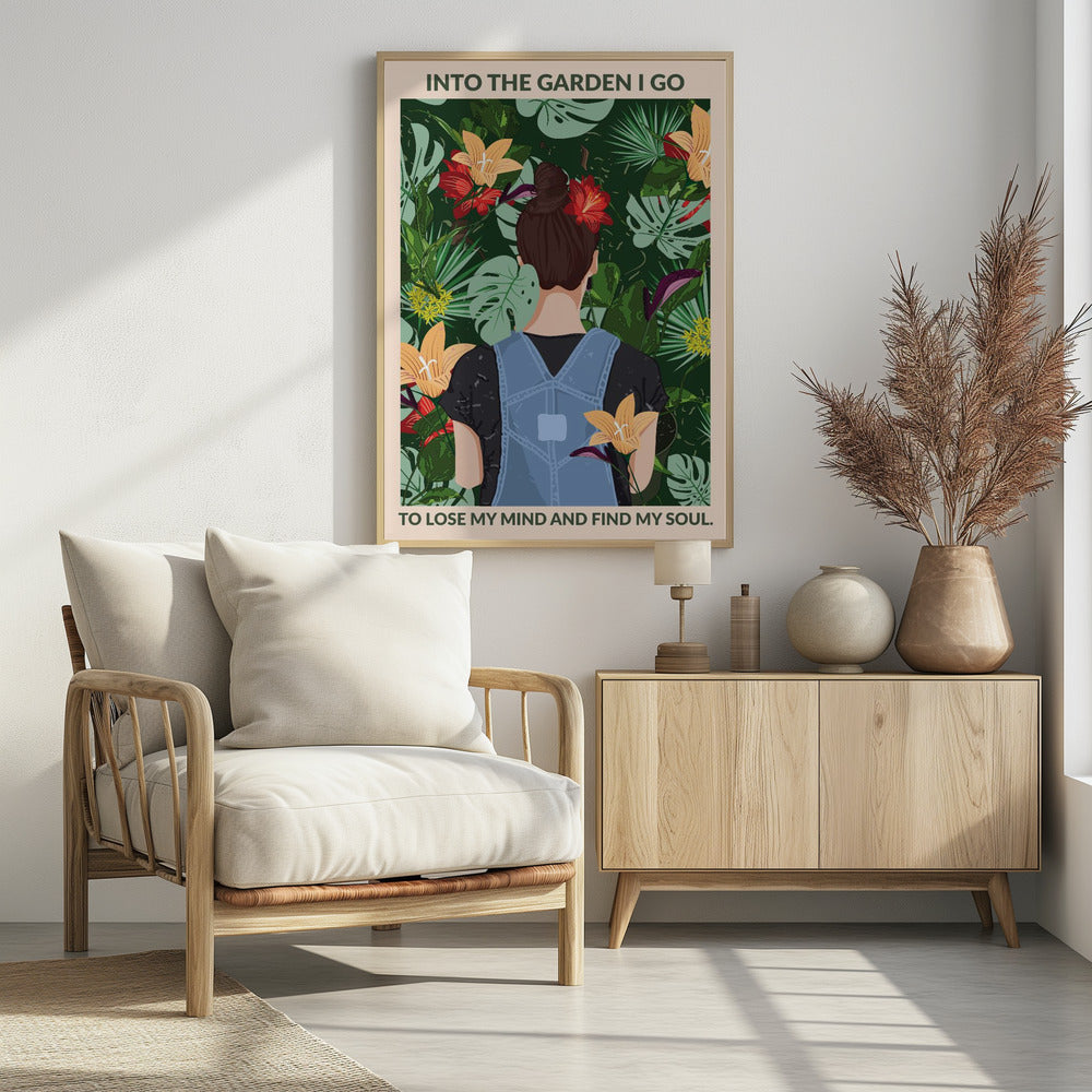 Into the Garden Standaard Muurkunst | Poster