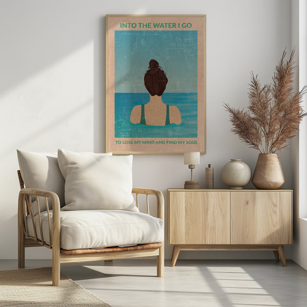 Into the Water Standaard Wandkunst | Poster
