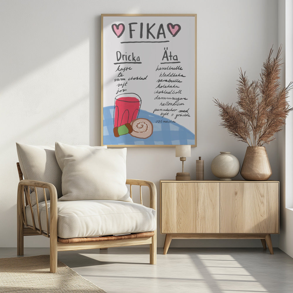 Zweedse Fika-traktaties | Poster