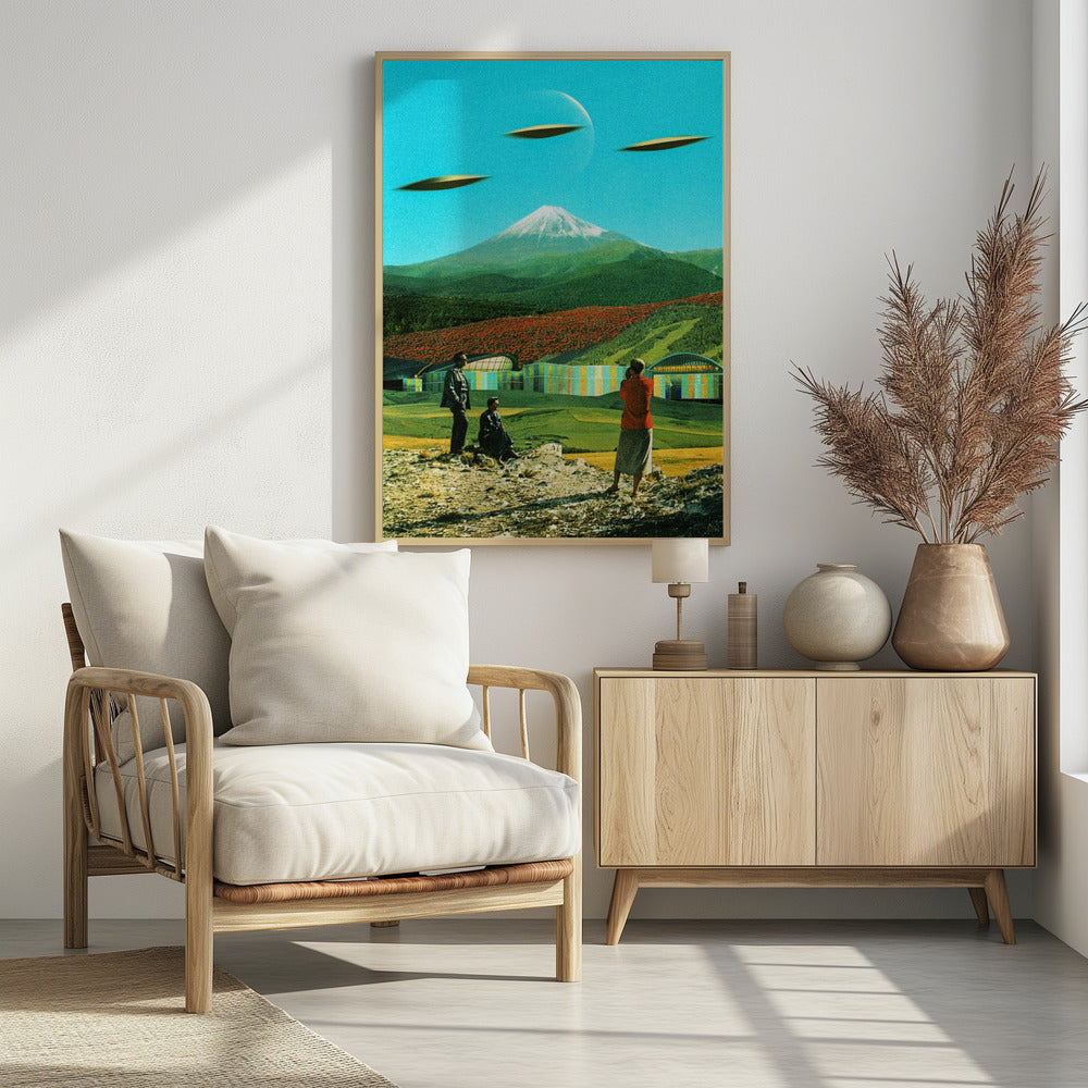 Een buitenaardse invasie | Poster