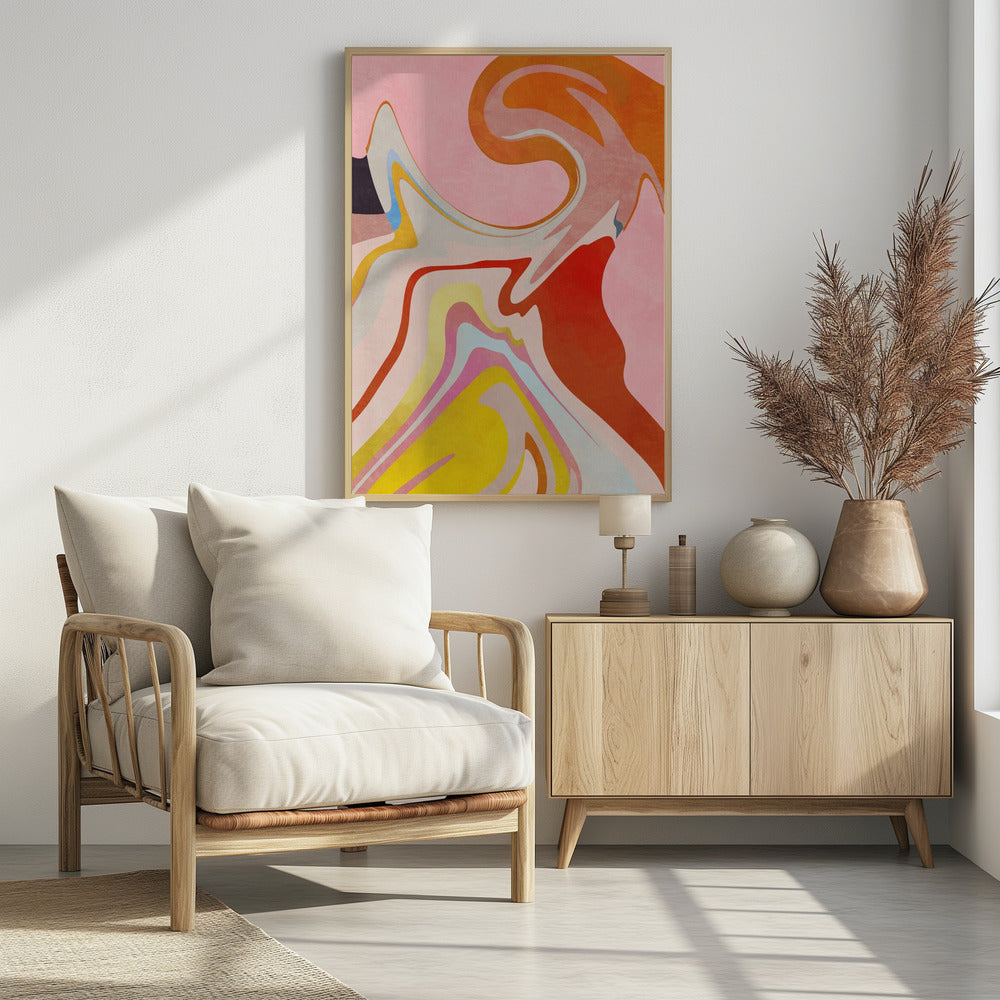 Organisch Bauhaus Waved2 | Poster