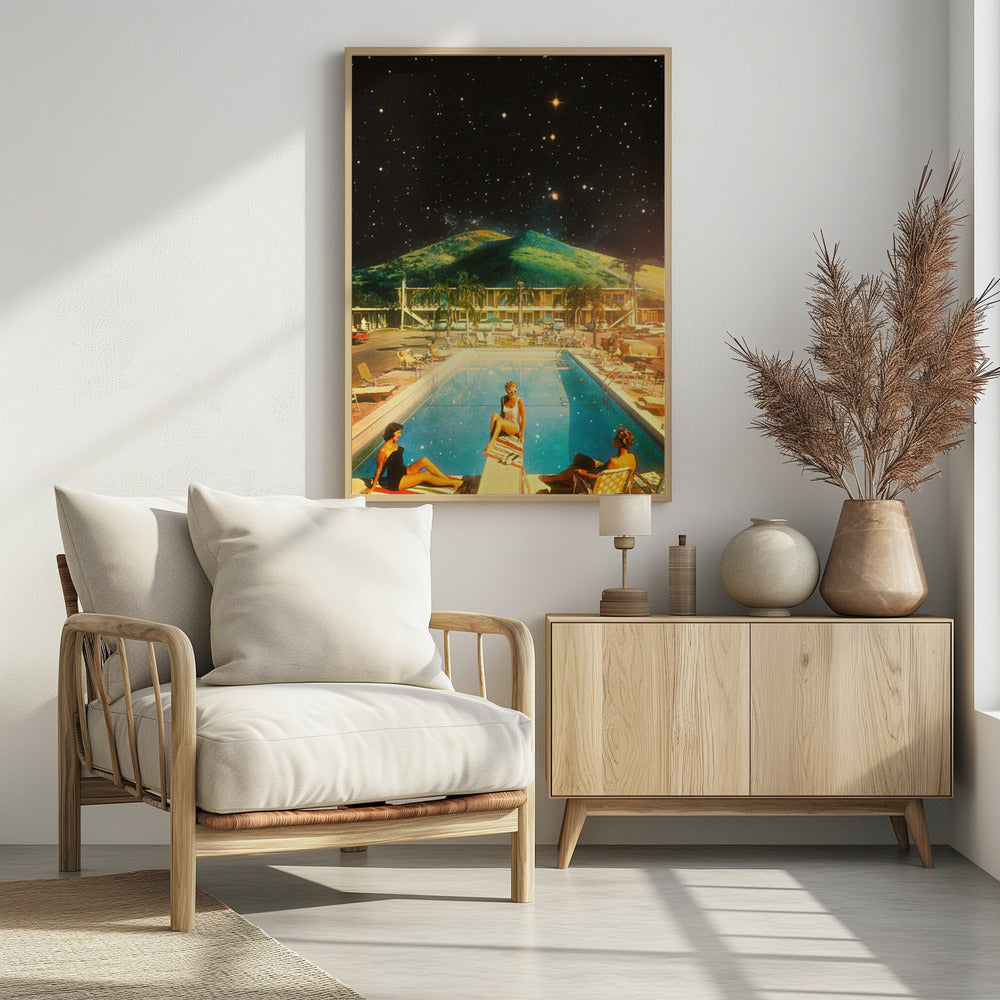 Ruimtebad | Poster