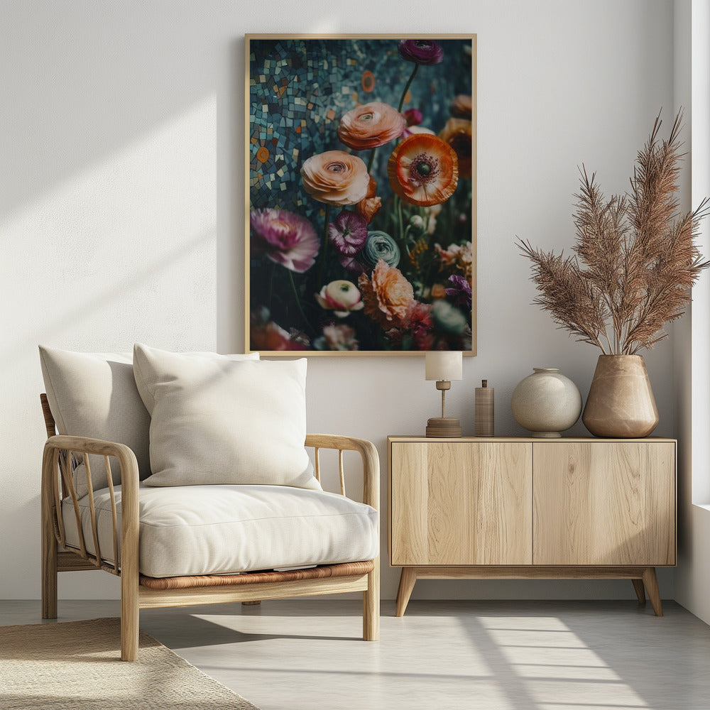 Mosaic Blooming | Poster