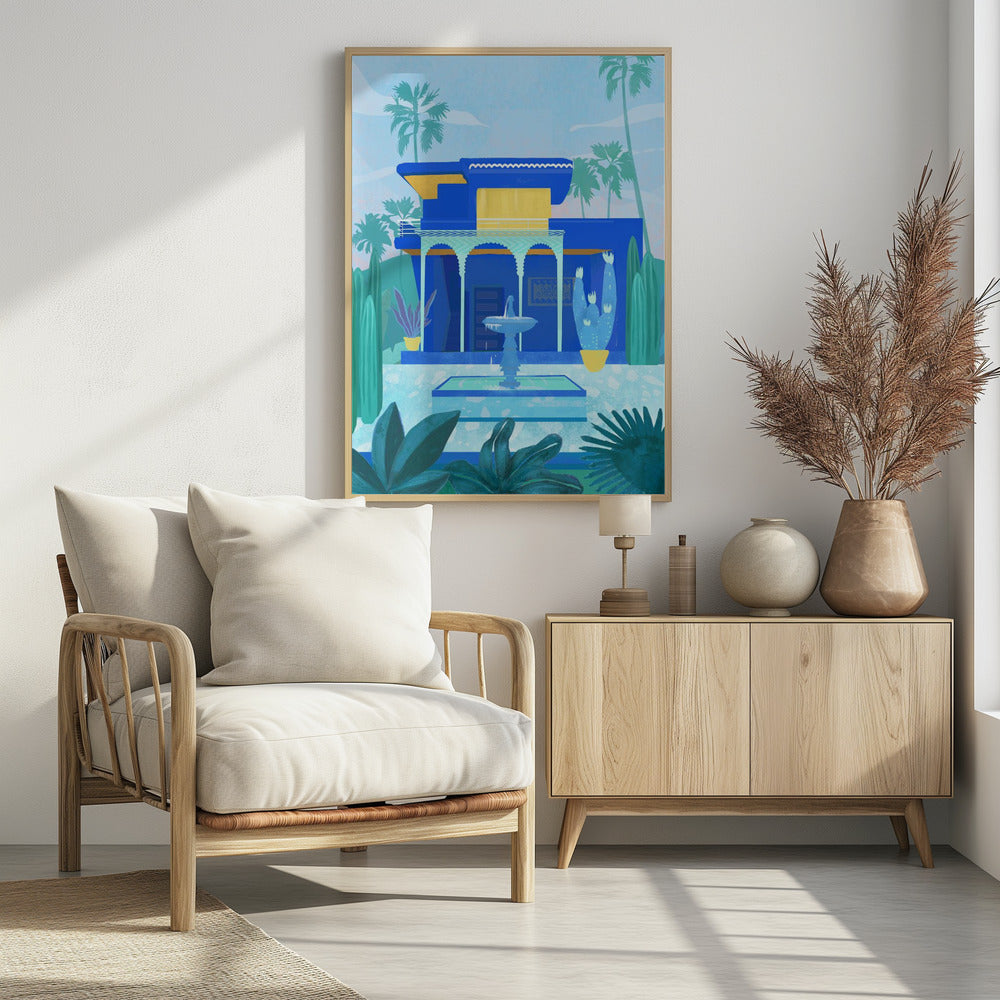 Marokkaanse tuin | Poster
