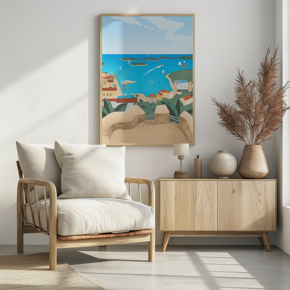 Eiland Hvar | Poster
