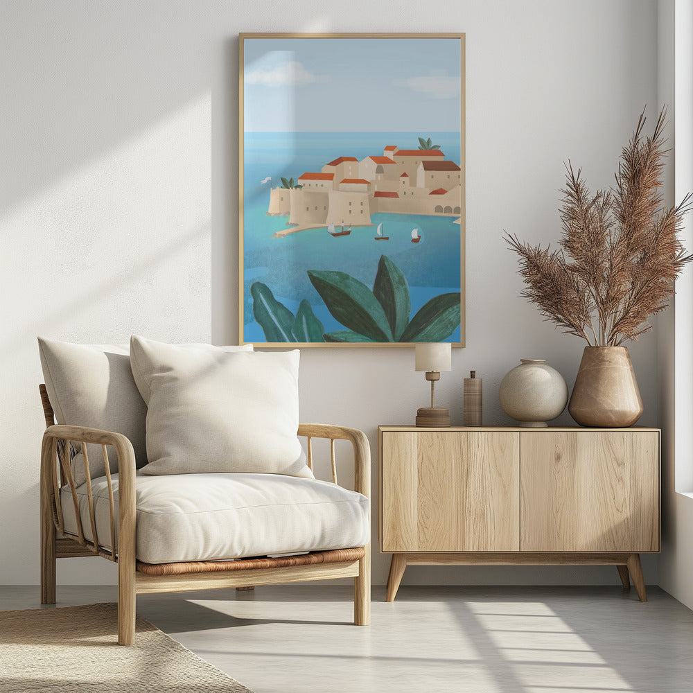Dubrovnik Stad | Poster