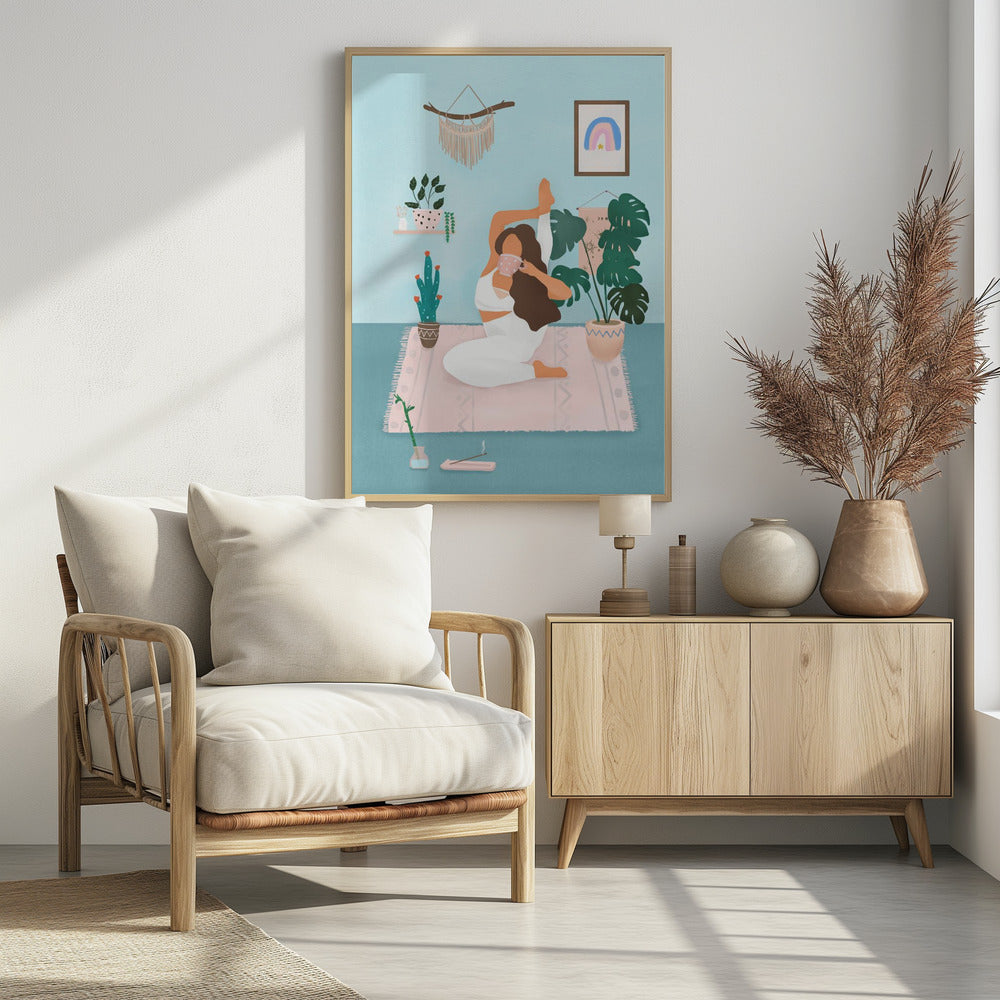 Yogatijd | Poster
