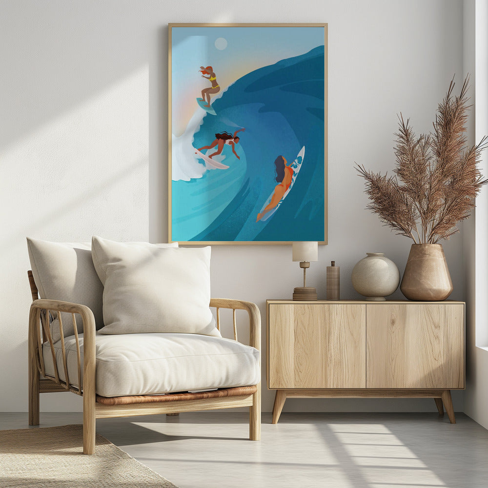 Surfers | Poster