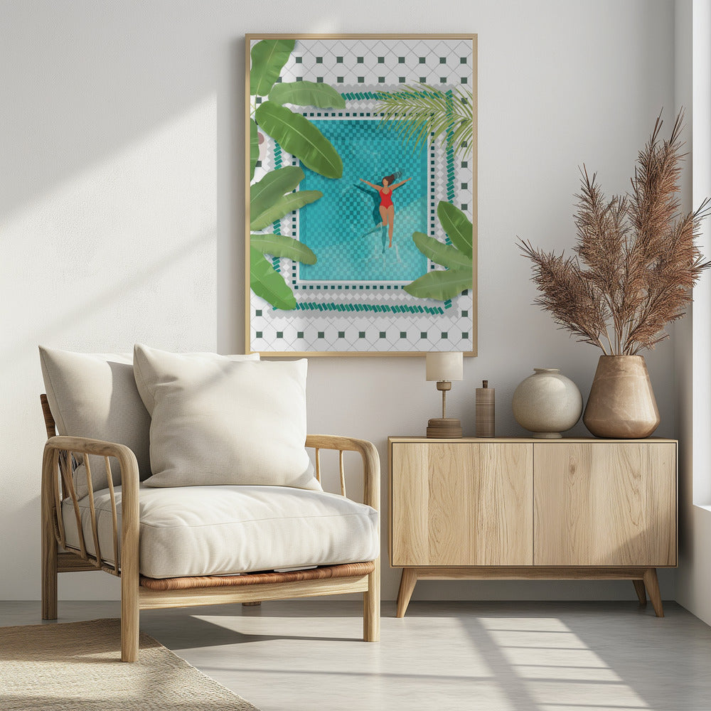 Riad Zwembad | Poster