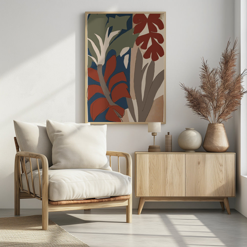 Bold Botanical Dance | Poster