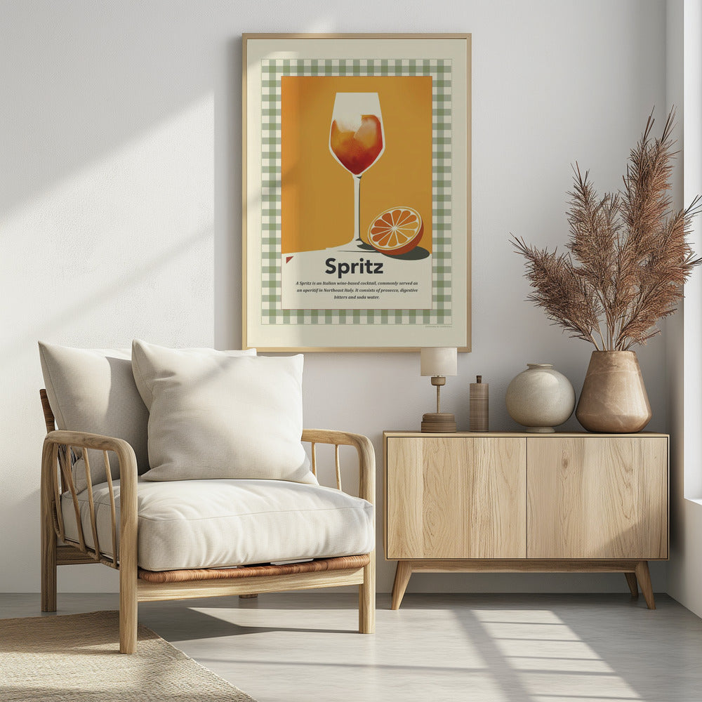 Spritz retroprint | Poster