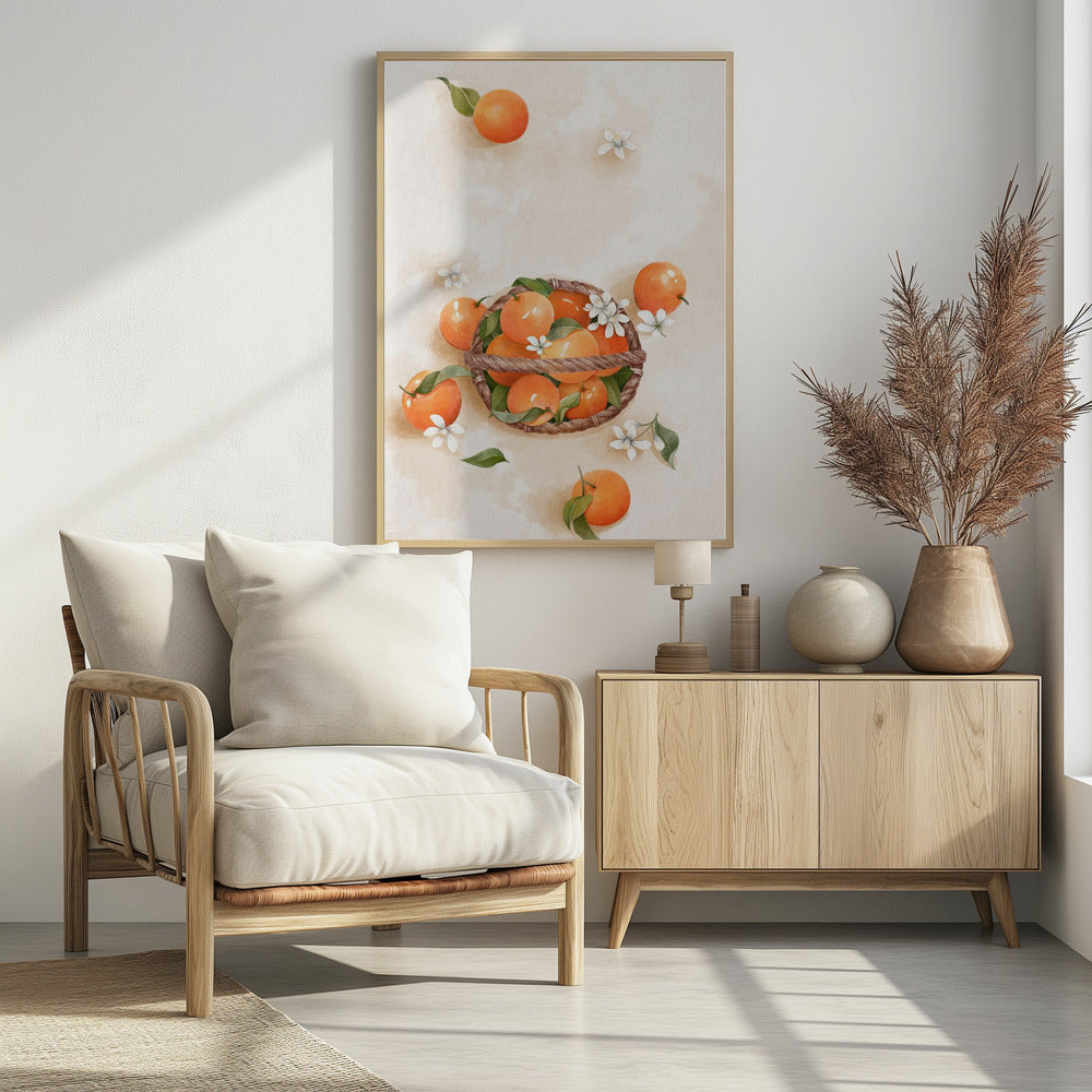 Sappige Sinaasappel | Poster