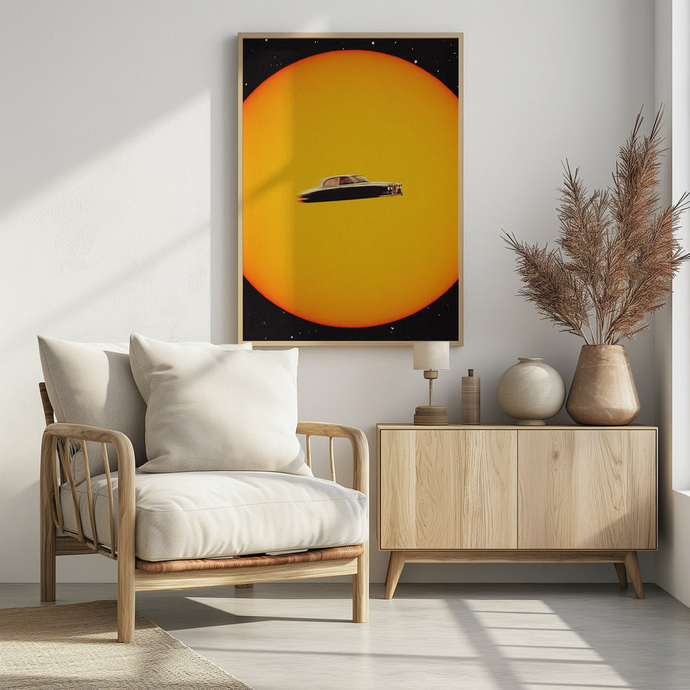 Ruimteachtervolging | Poster