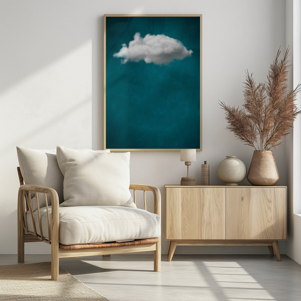 Teal Cloud nr. 1 | Poster