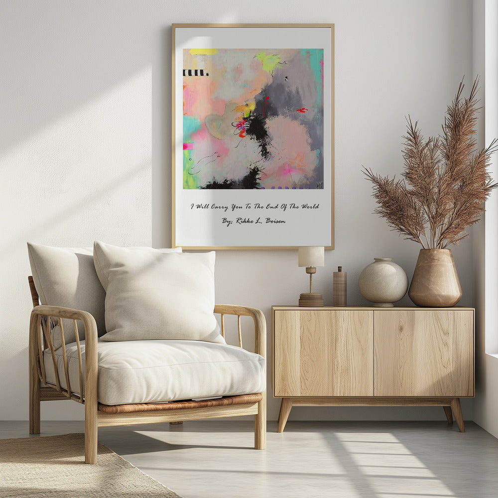 Ik zal je dragen naar het einde van de wereld | Poster