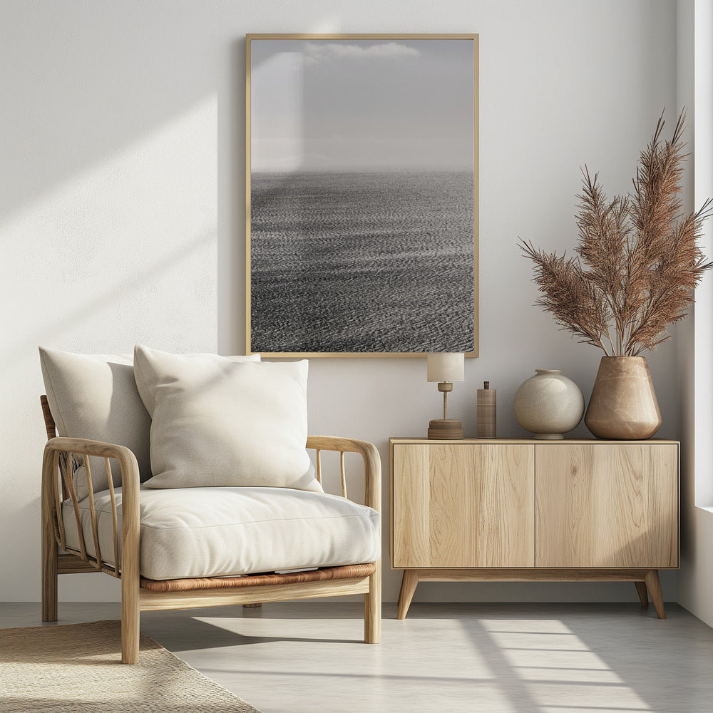 Silver Sea Serenity | Poster