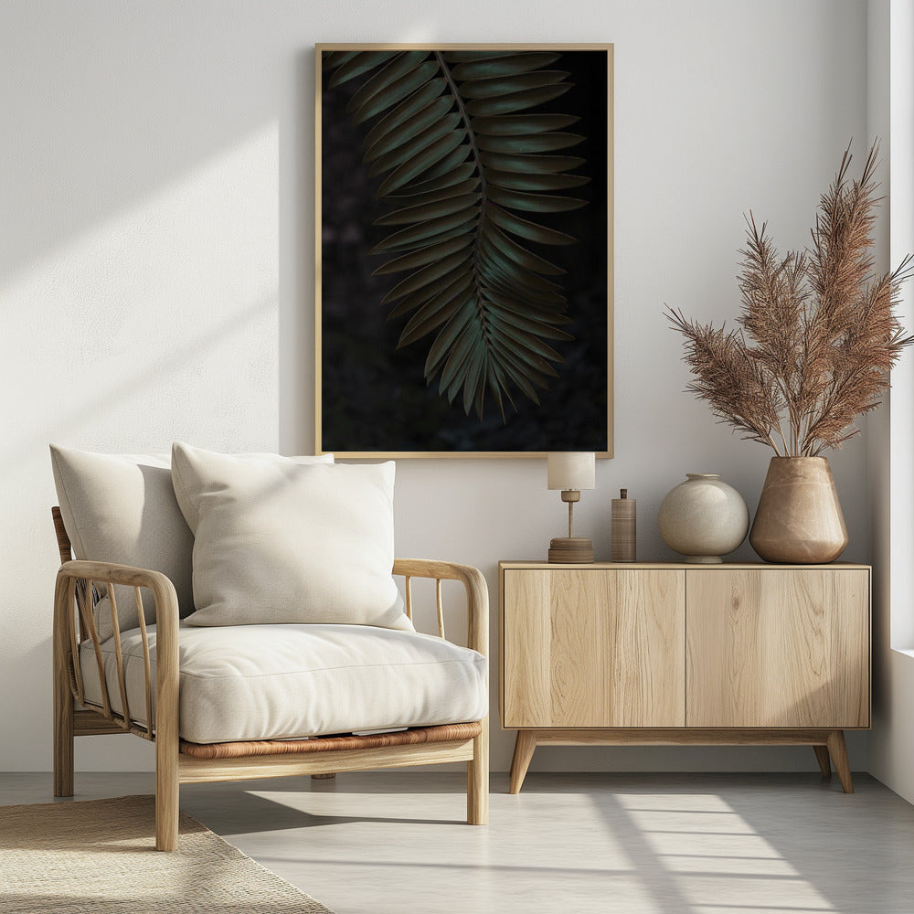 Varenblad in de schaduw | Poster