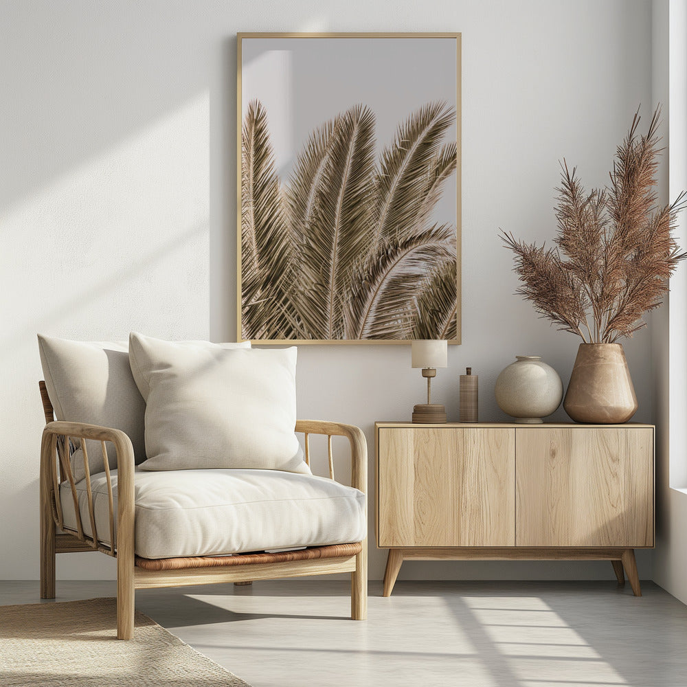 Windswept Palms | Poster