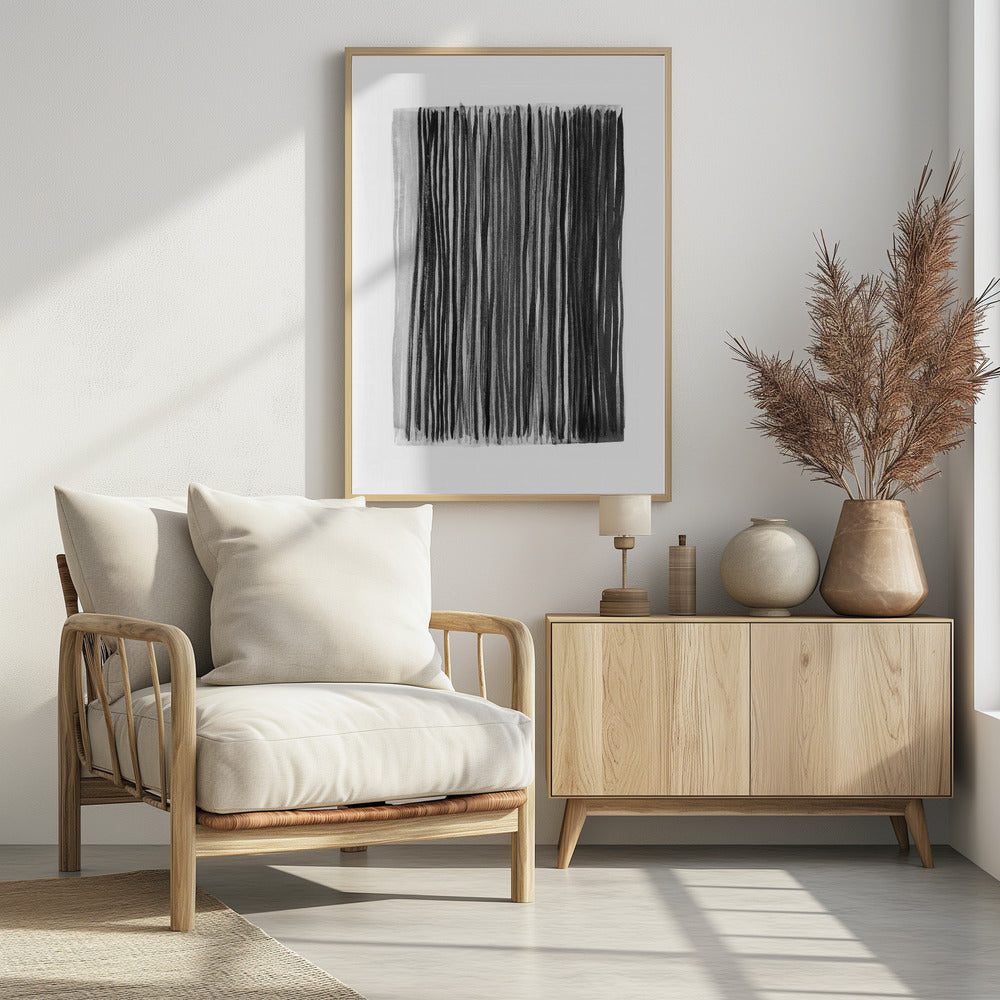 Monochrome Stripes | Poster