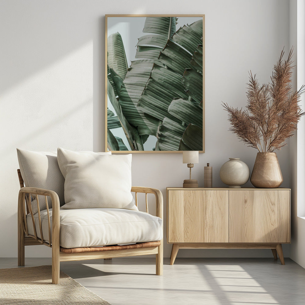 Harmonie van bananenbladeren | Poster