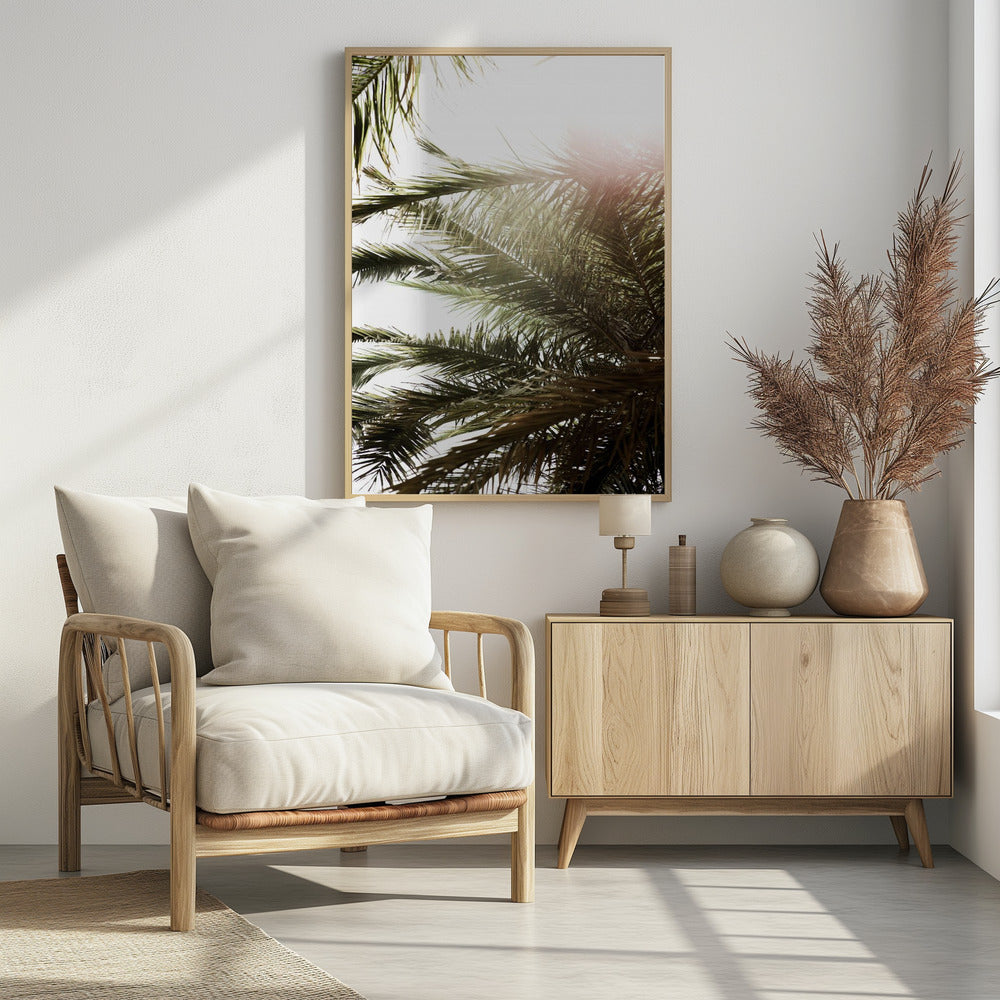 Zonovergoten Palm Glow | Poster