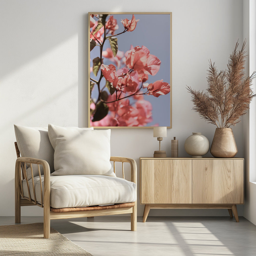 Bloesems in de bries | Poster