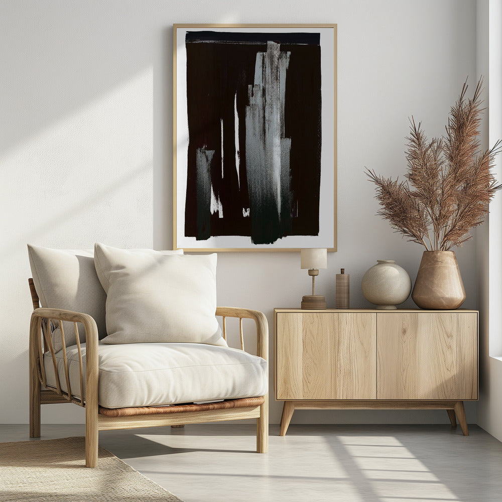 Monochrome torens | Poster