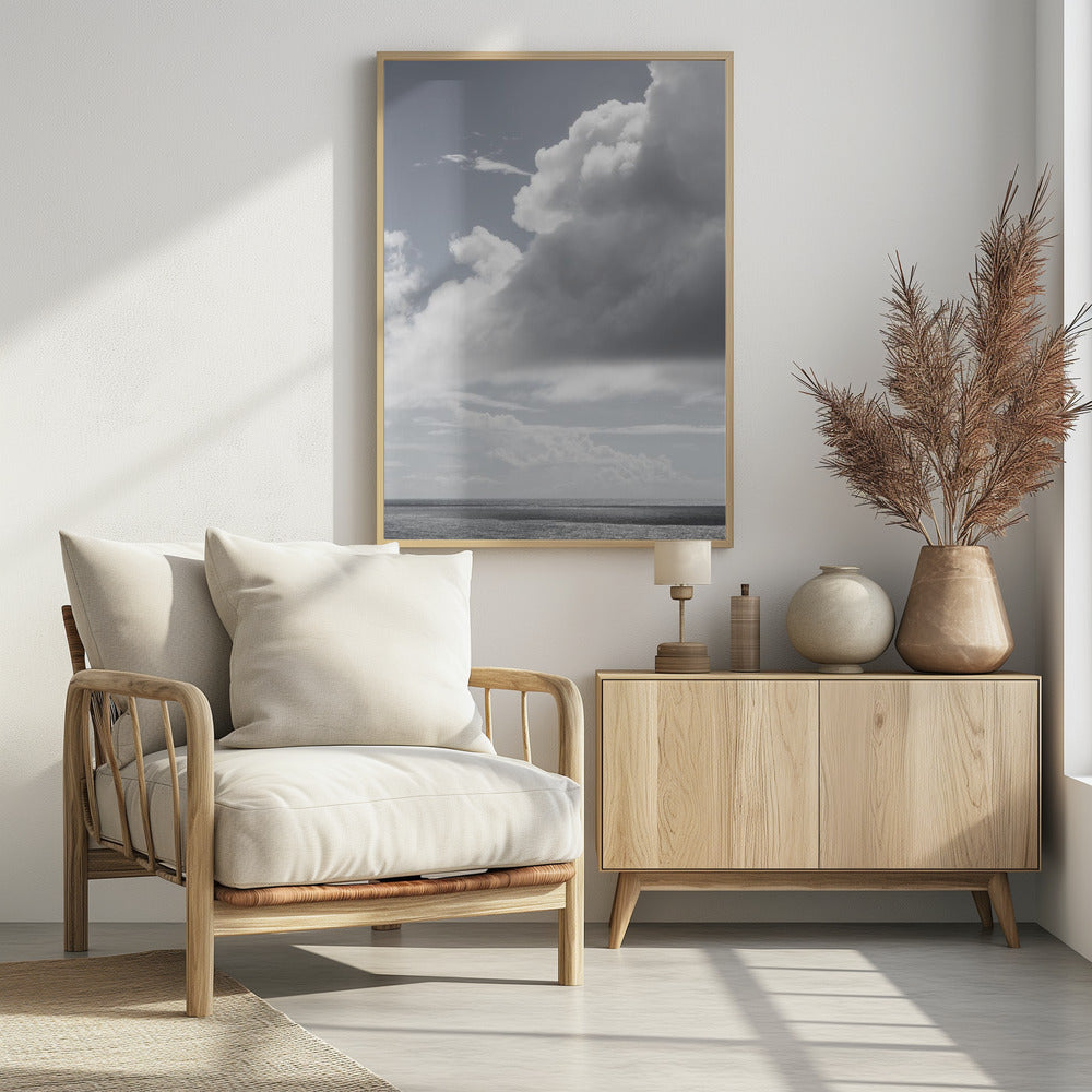 Bewolkte horizonten | Poster