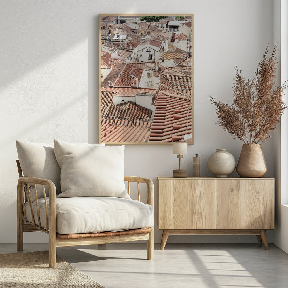 Terracotta Rooftops | Poster
