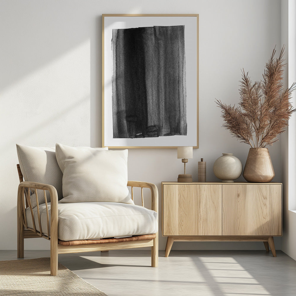 Monochrome sluier | Poster