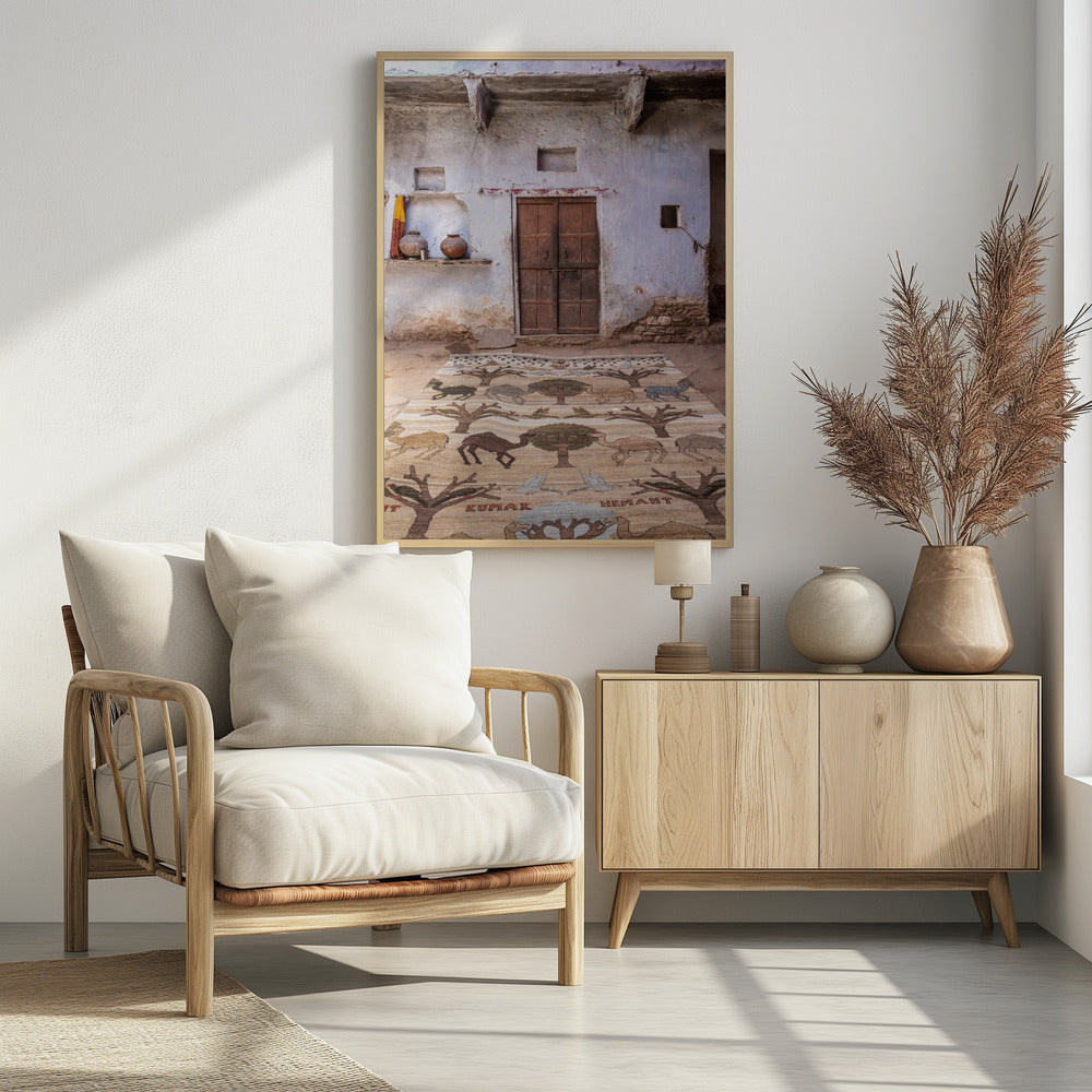 Rustic Tapestry Scene | Poster