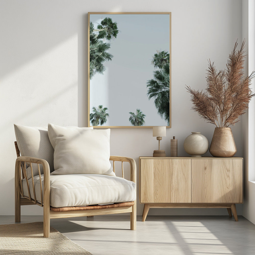Palmboom Sereniteit | Poster