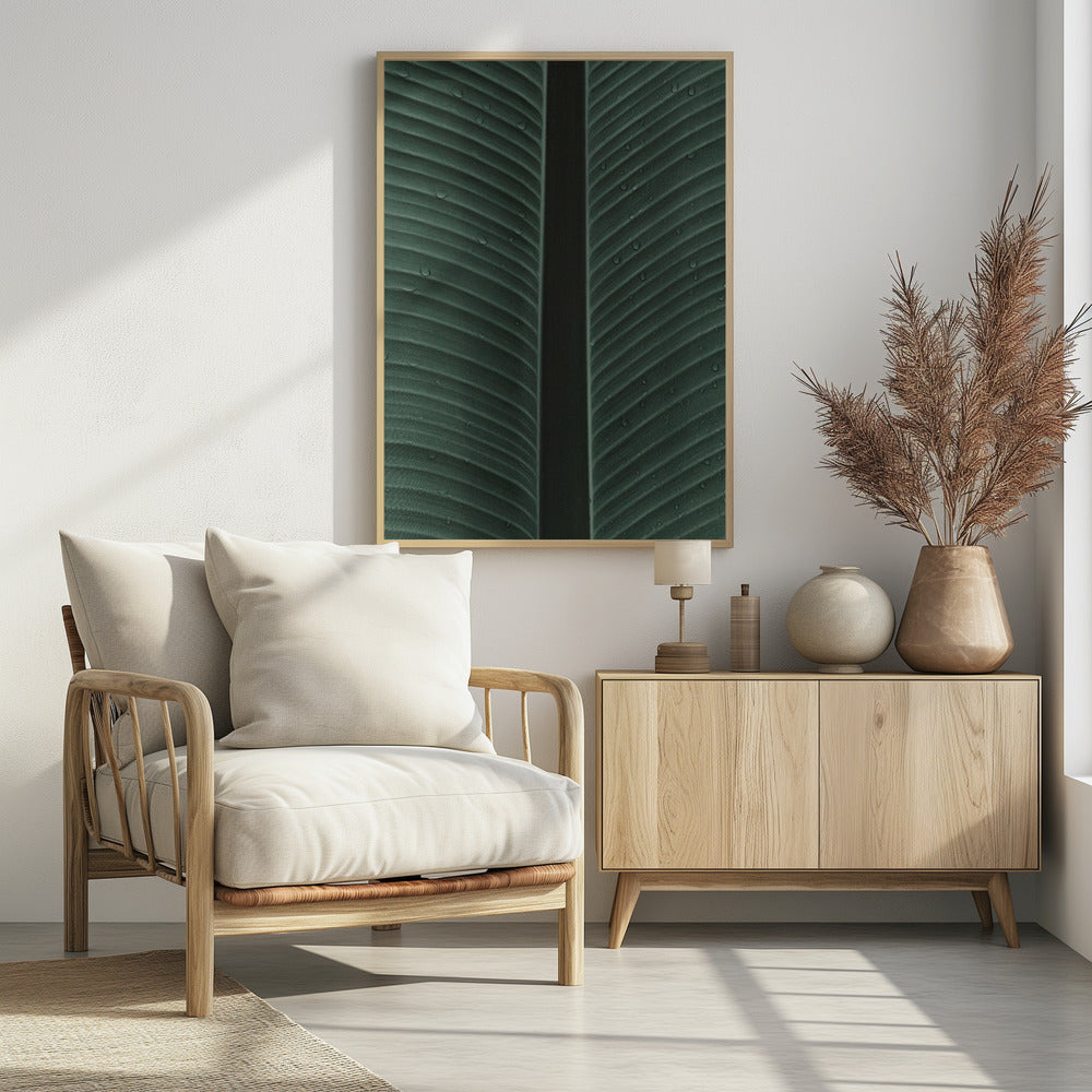 Dewy Leaf Symphony | Poster