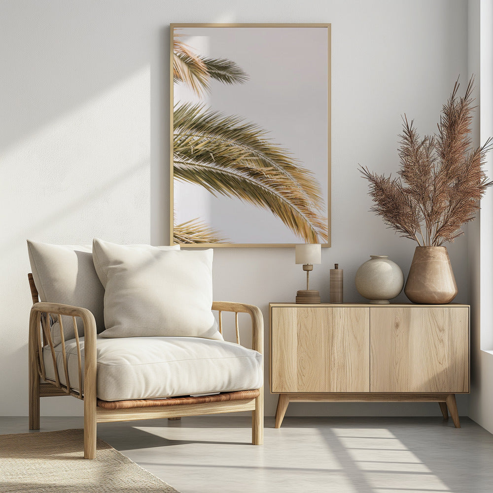 Golden Palm Breeze | Poster