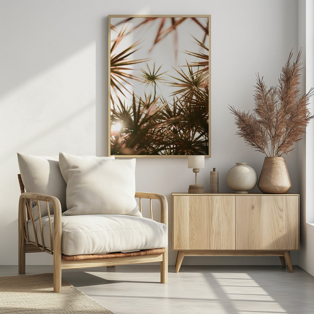 Abstracte schoonheid van stekelige plant | Poster