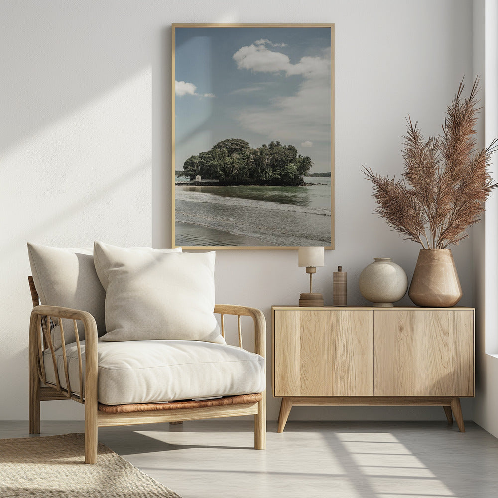 Serene Island landschap | Poster