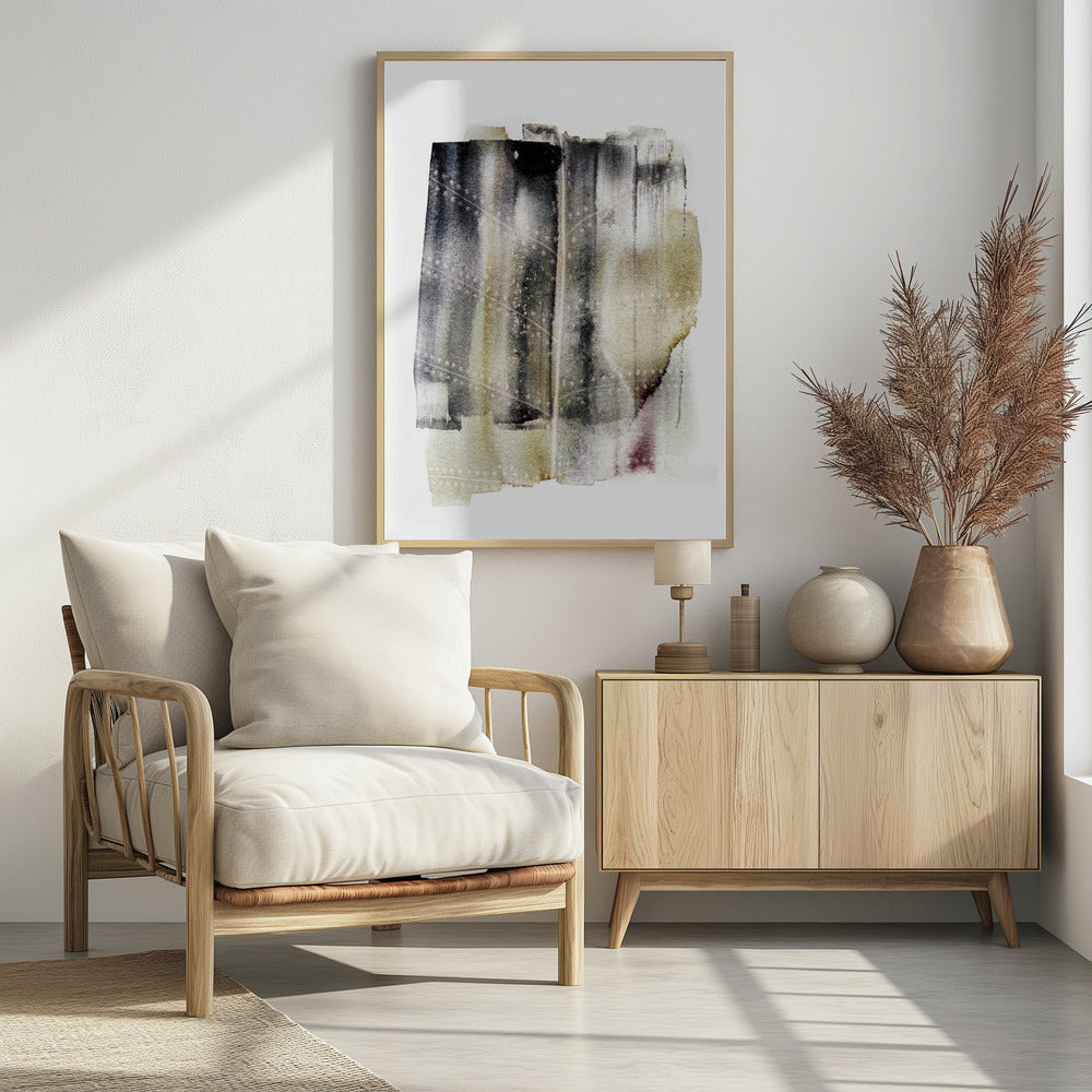 Abstracte Mistsluier | Poster