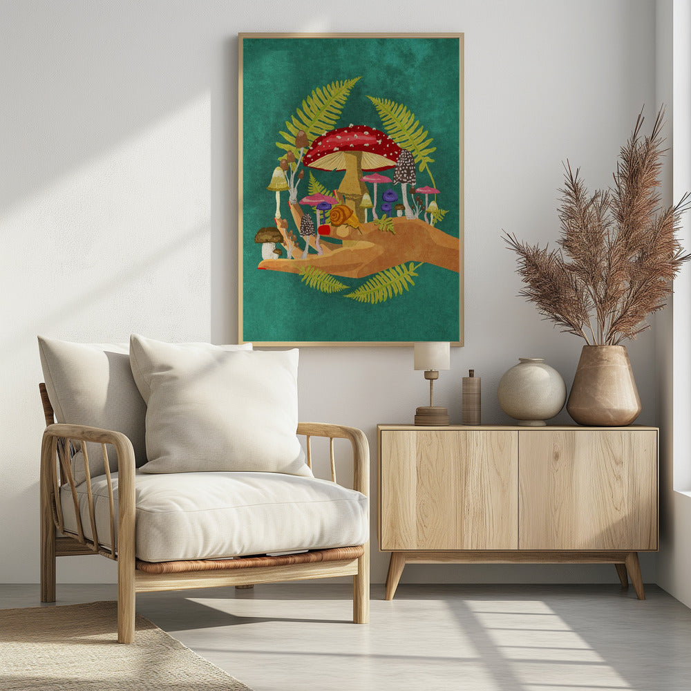 Mijn Paddenstoelenkosmos | Poster
