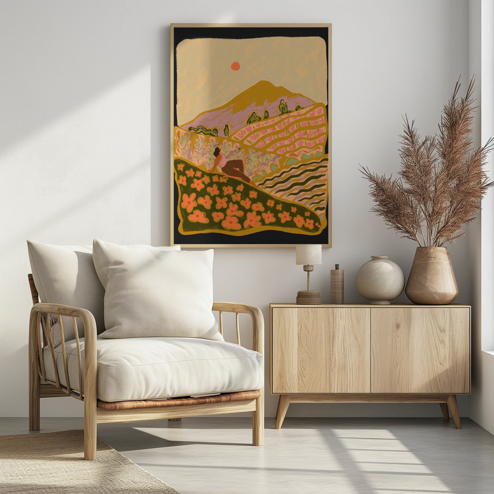 Bloemenveld | Poster