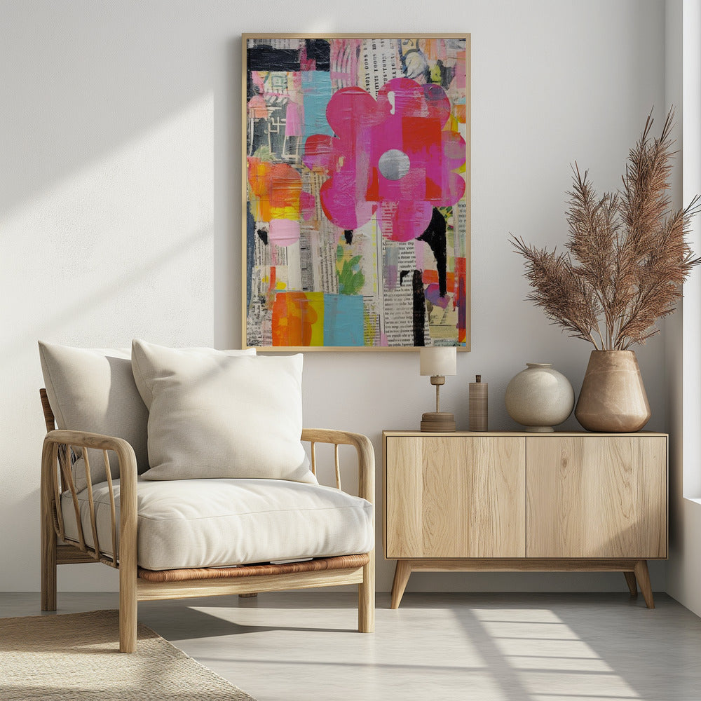 Vibrant Collage Dream | Poster