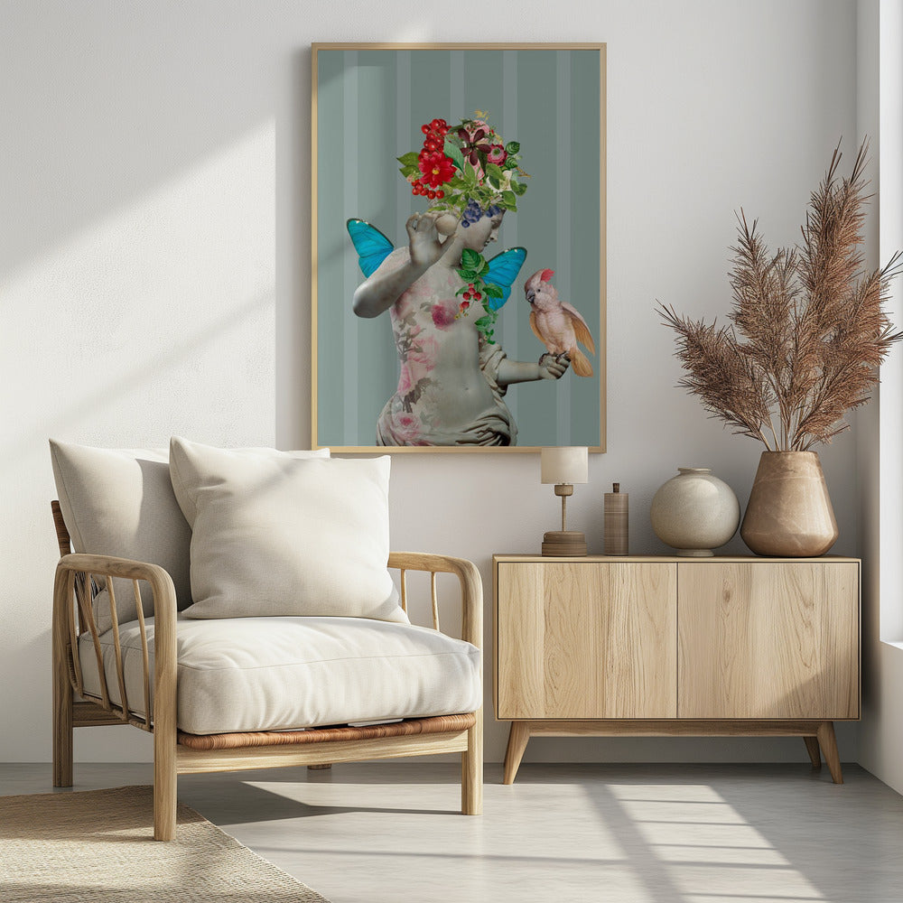 Eerbetoon aan de delicate kracht van vrouwen VII | Poster