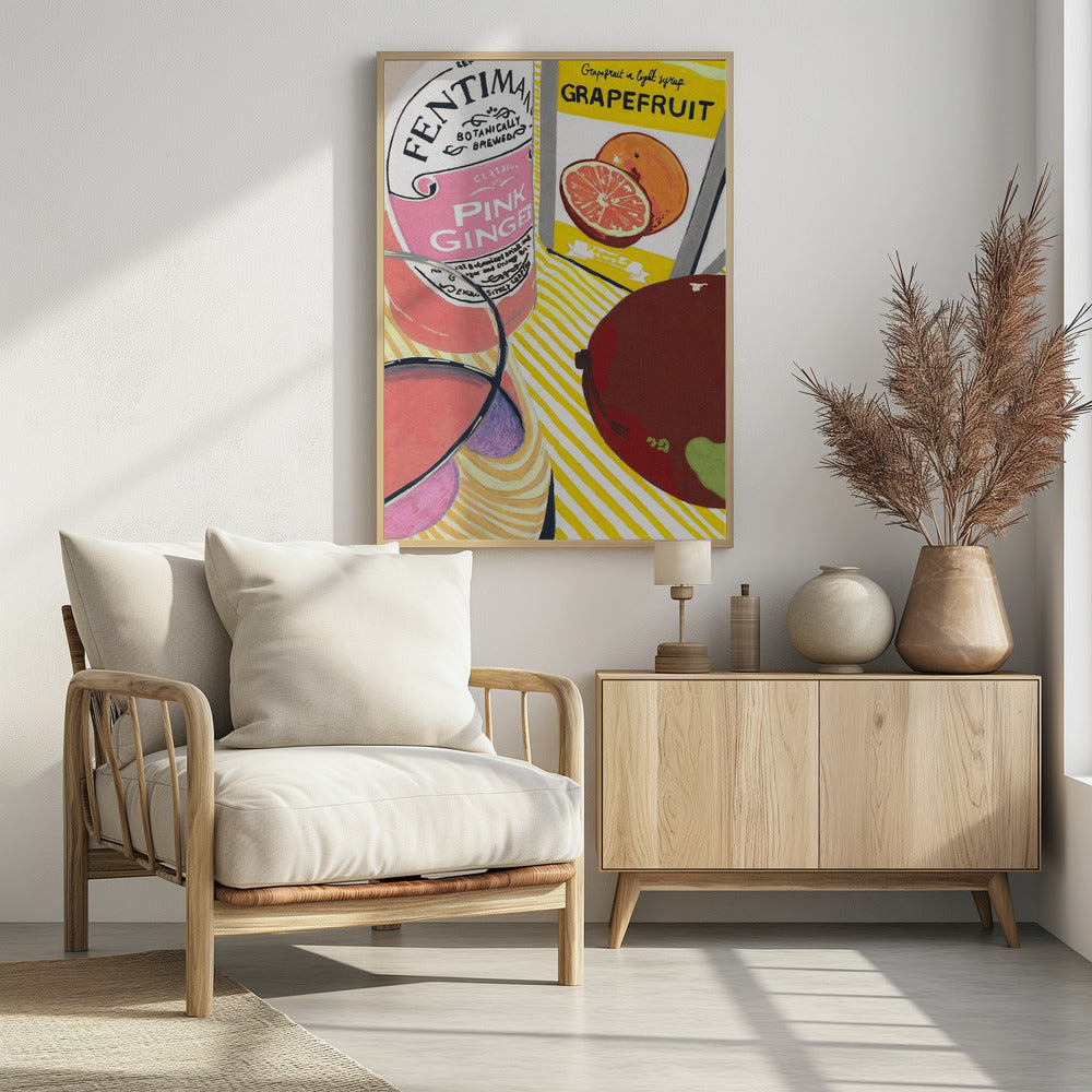 Fentimans Pink Ginger | Poster