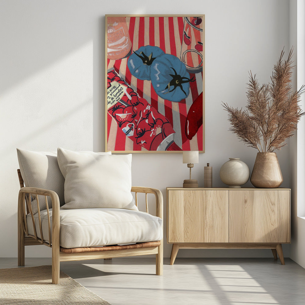 Blue Tomatoes | Poster