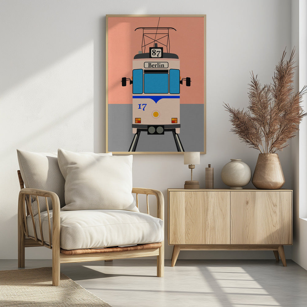 Berlijnse tram | Poster