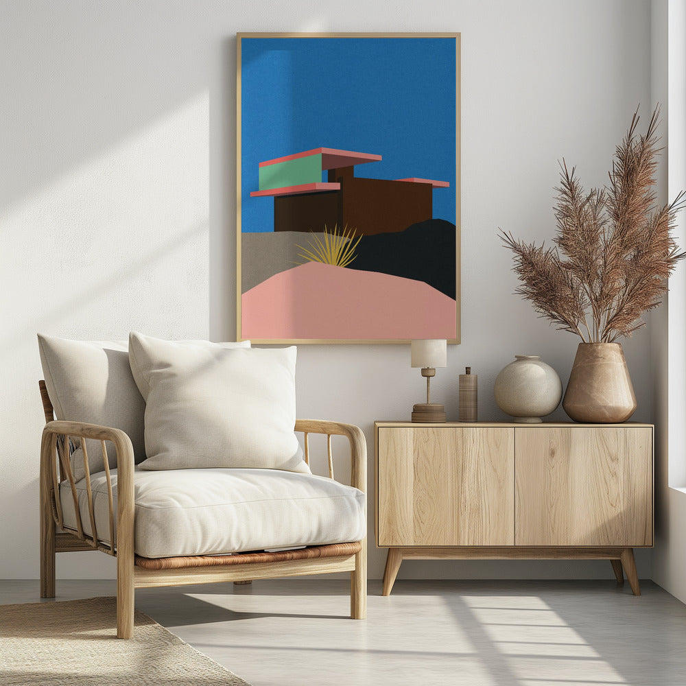 Kaufmann Woestijnhuis | Poster