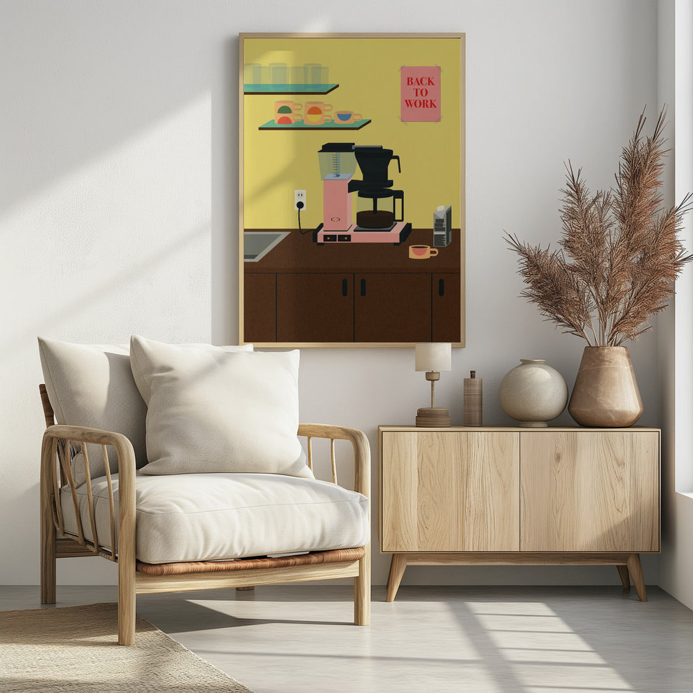 Terug aan het werk | Poster