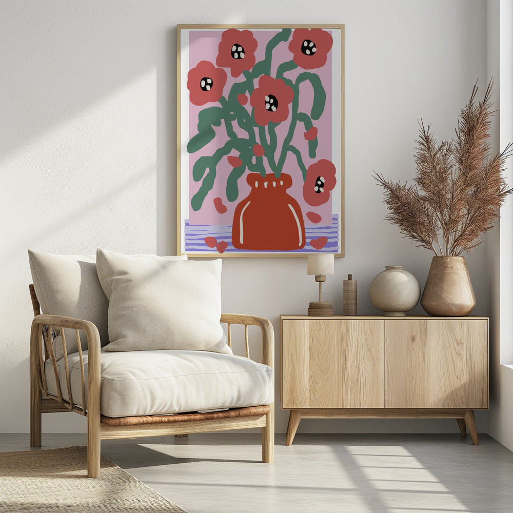 Bloemenimpressie | Poster